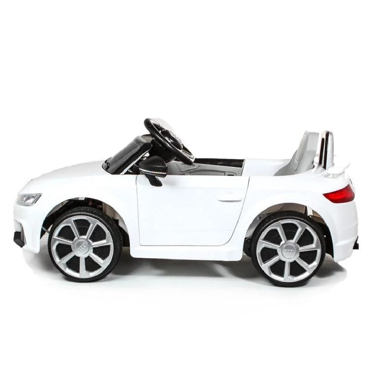 Kids Electric Car Licensed Audi TT RS 12V White 801198-W