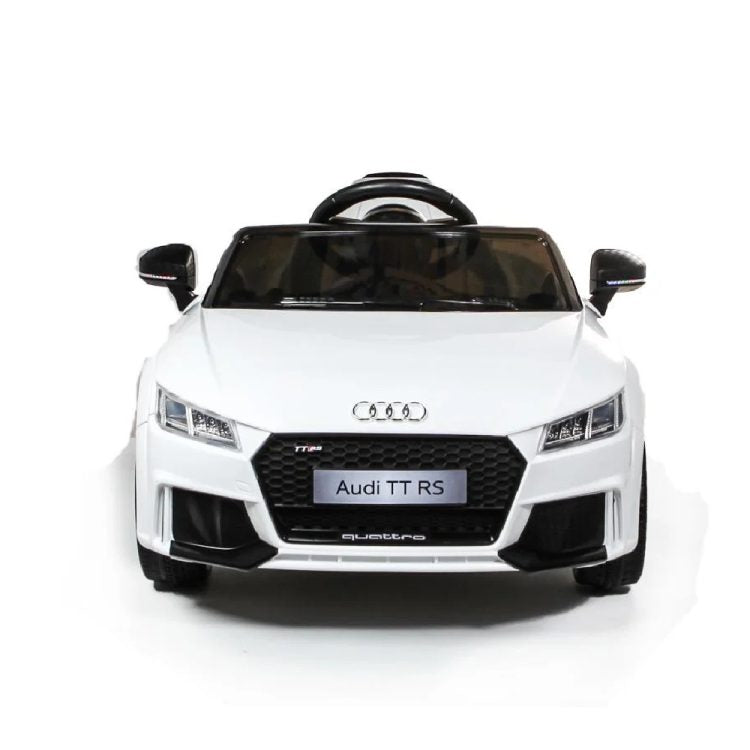 Kids Electric Car Licensed Audi TT RS 12V White 801198-W