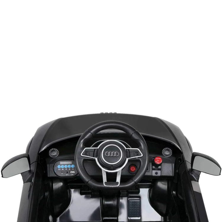 Kids Electric Car Licensed Audi TT RS 12V Black 801198-BL