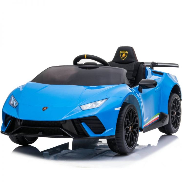 Kids Electric Car Lamborghini Huracan Licensed original with MP3 and remote control 12V Blue