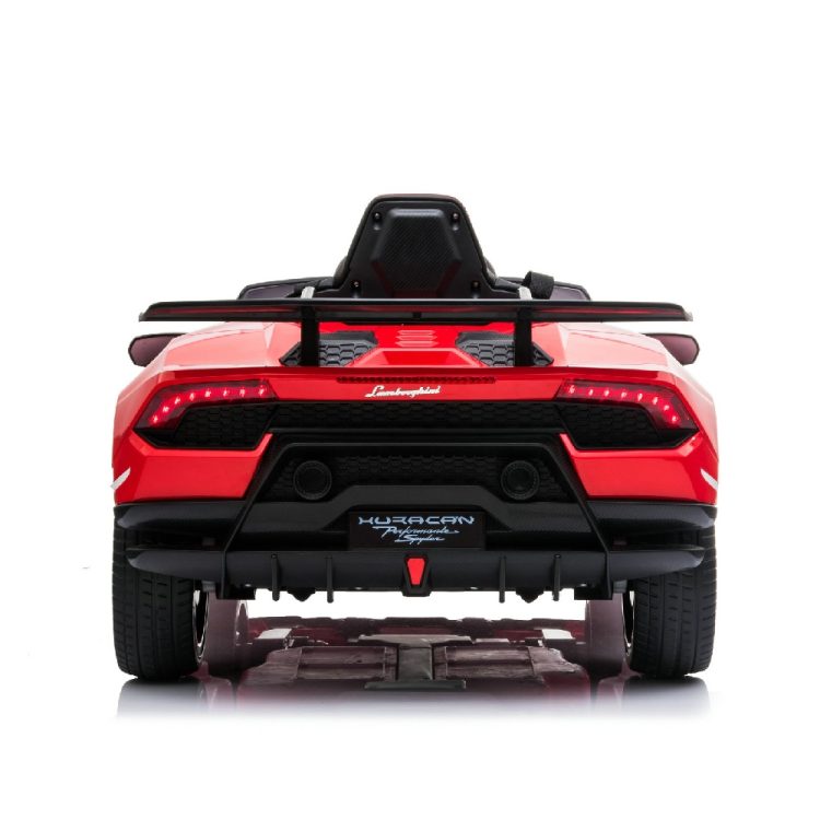 Kids Electric Car Lamborghini Huracan Licensed original with MP3 and remote control 12V Red