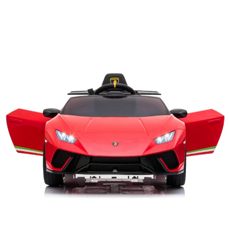 Kids Electric Car Lamborghini Huracan Licensed original with MP3 and remote control 12V Red