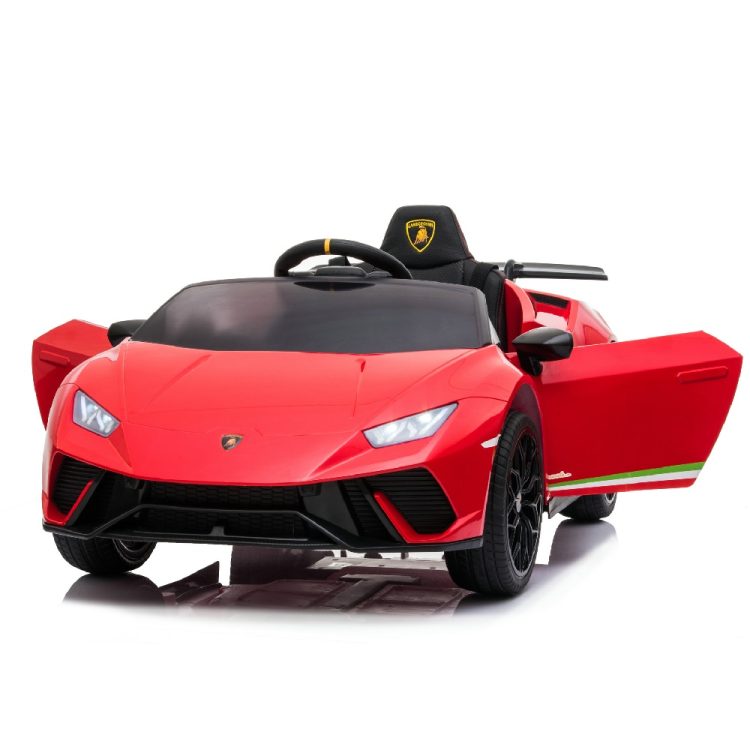 Kids Electric Car Lamborghini Huracan Licensed original with MP3 and remote control 12V Red