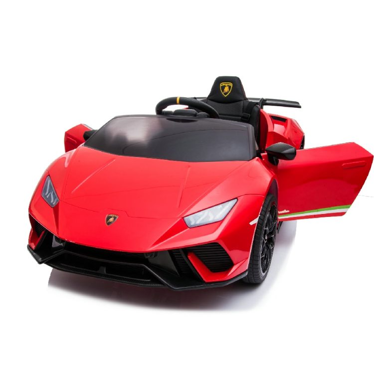 Kids Electric Car Lamborghini Huracan Licensed original with MP3 and remote control 12V Red