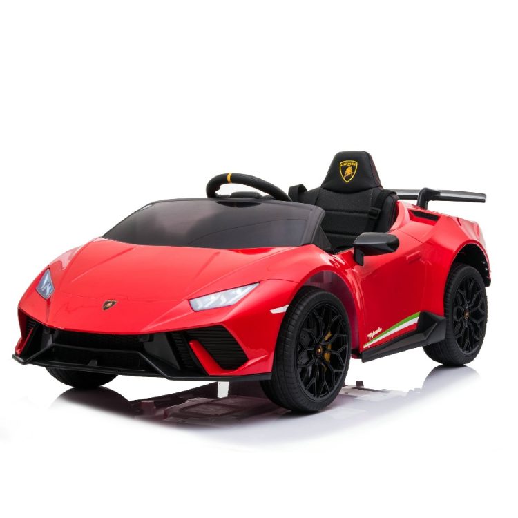 Kids Electric Car Lamborghini Huracan Licensed original with MP3 and remote control 12V Red