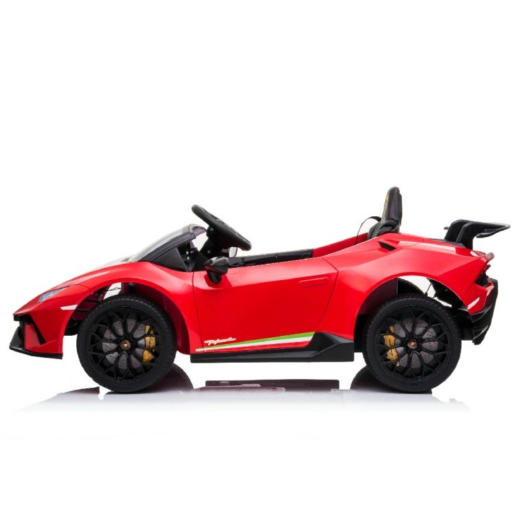 Kids Electric Car Lamborghini Huracan Licensed original with MP3 and remote control 12V Red