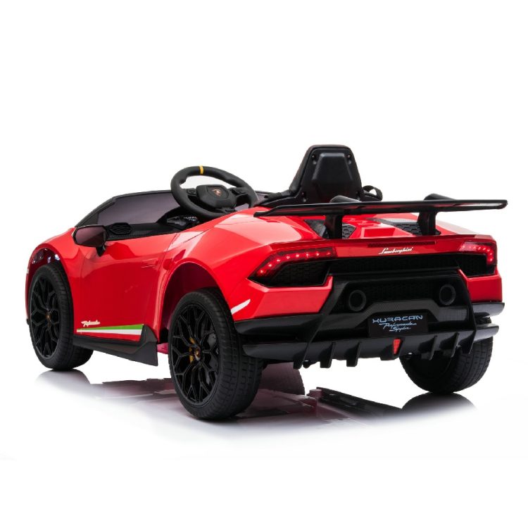 Kids Electric Car Lamborghini Huracan Licensed original with MP3 and remote control 12V Red