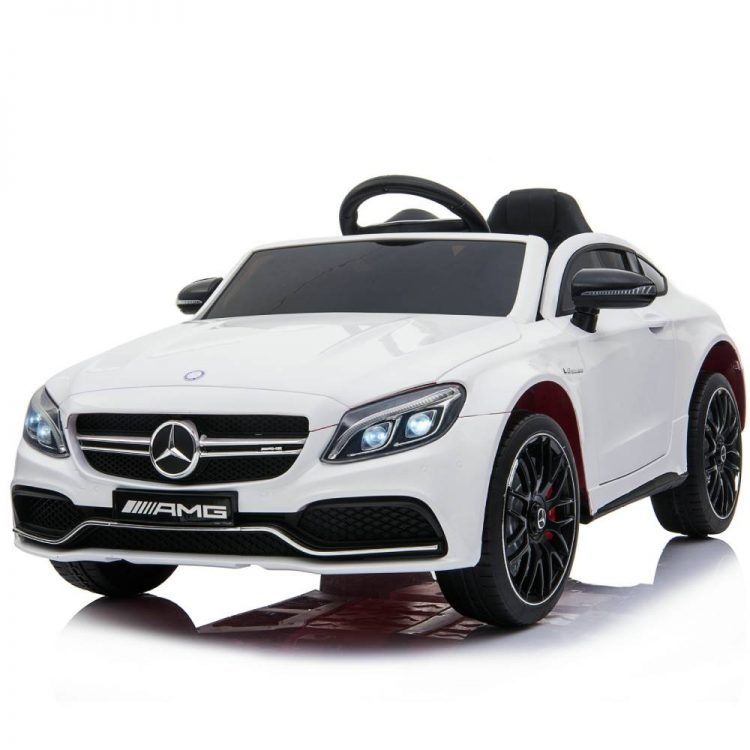 Kids Electric Car Mercedes-Benz C63 AMG 12V White