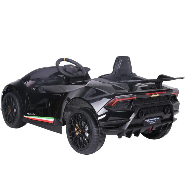 Kids Electric Car Lamborghini Huracan Licensed original with MP3 and remote control 12V Black