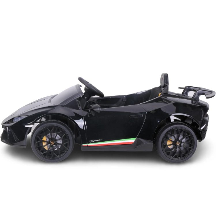 Kids Electric Car Lamborghini Huracan Licensed original with MP3 and remote control 12V Black