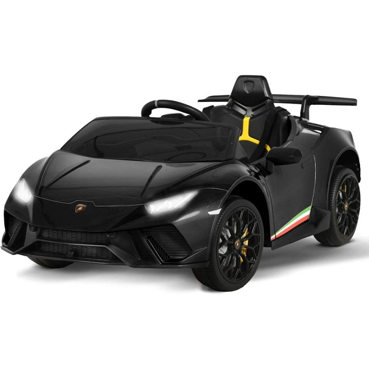 Kids Electric Car Lamborghini Huracan Licensed original with MP3 and remote control 12V Black