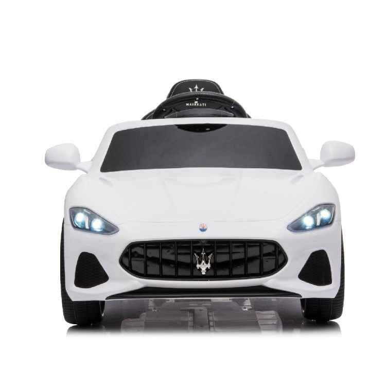Kid Electric Car Licensed Maserati Gran Turismo 12V White 75302-WH