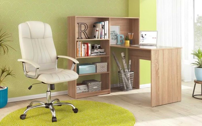 Office chair Nora 8137 light beige