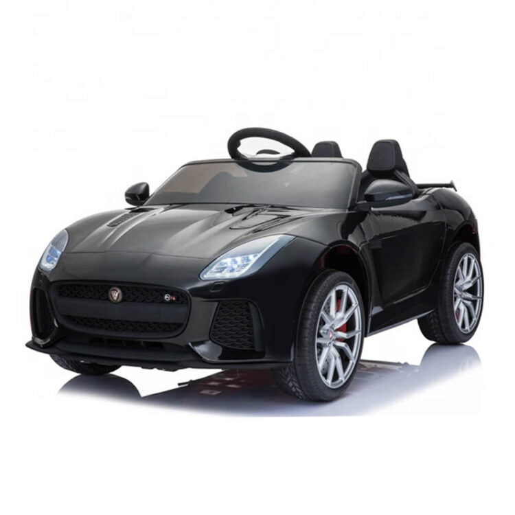 Kids Electric Car Licensed Jaguar F-TYPE SVR Black 12V JAN-5388-BL