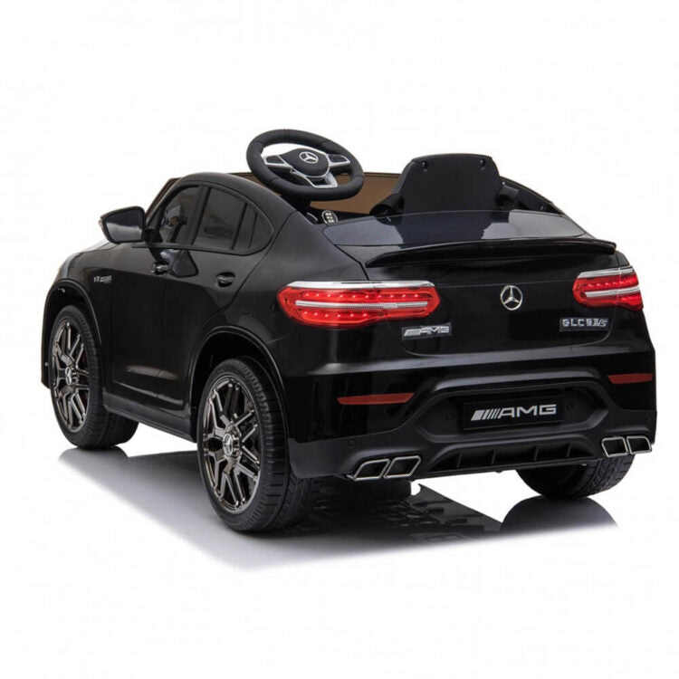 Kids Electric Car Licensed Mercedes-Benz AMG GLC 63S Coupe Black 12V