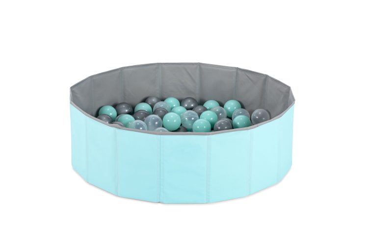 Foldable Activity Pool 80cm with 150 balls Blue FAB-002