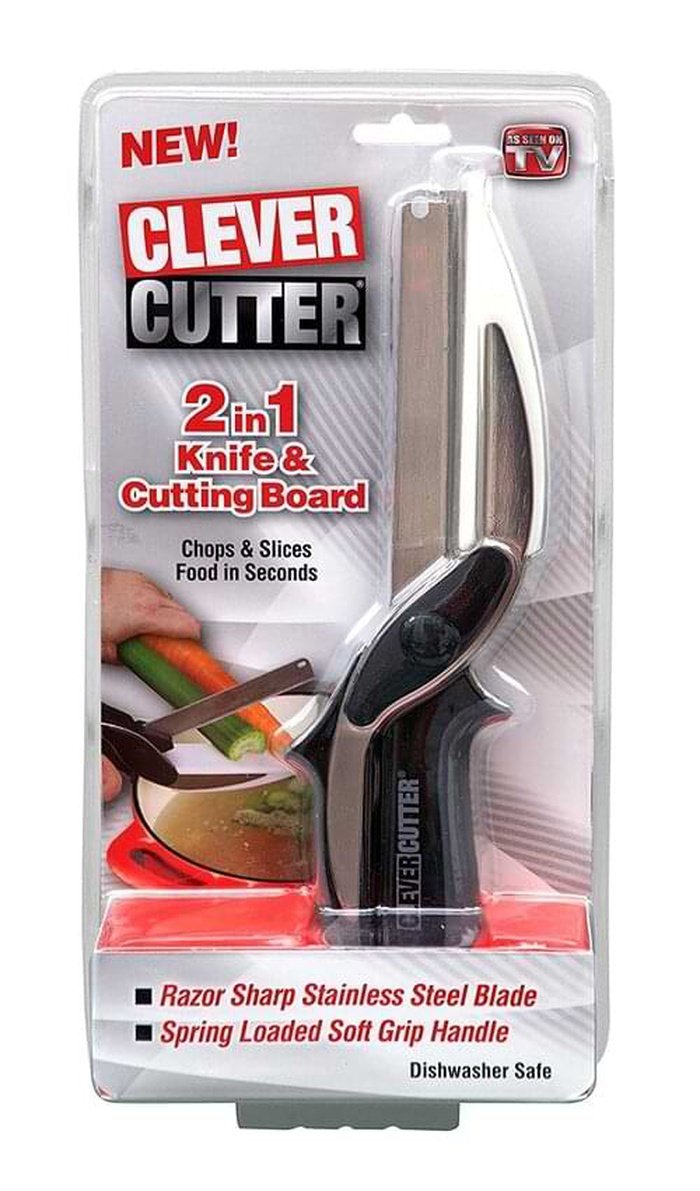 Smart 2 in 1 kitchen knife with cutting base - Buy 1 Get 2