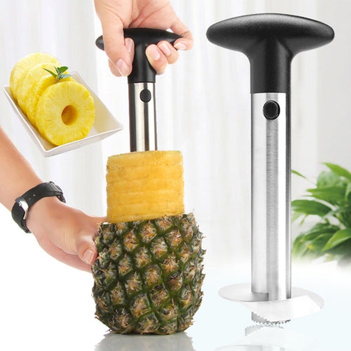 Molly stainless steel pineapple peeler
