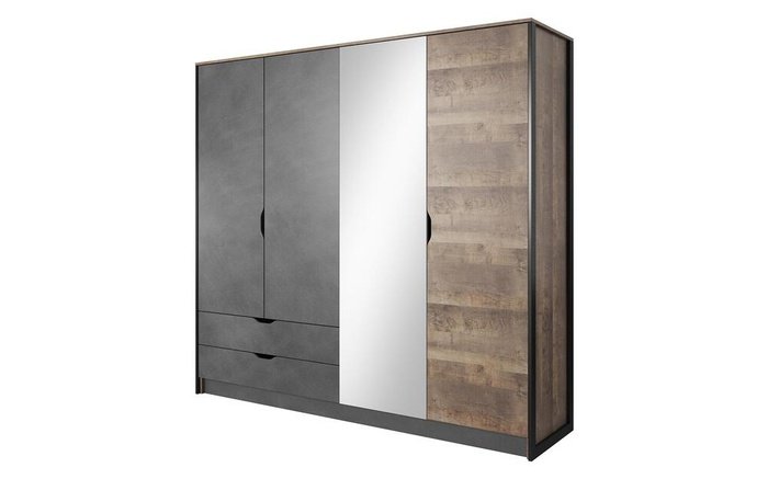 Wardrobe Castle 8567 oak sand + matera
