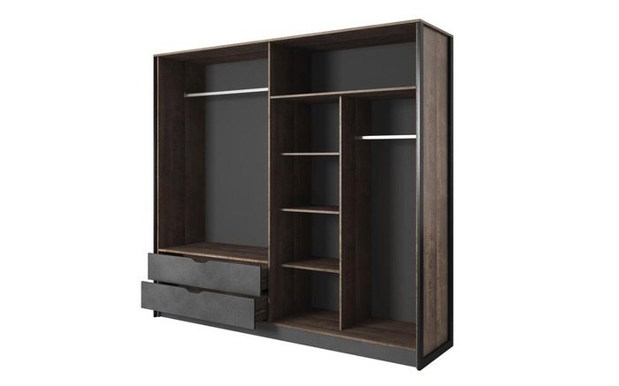 Wardrobe Castle 8567 oak sand + matera