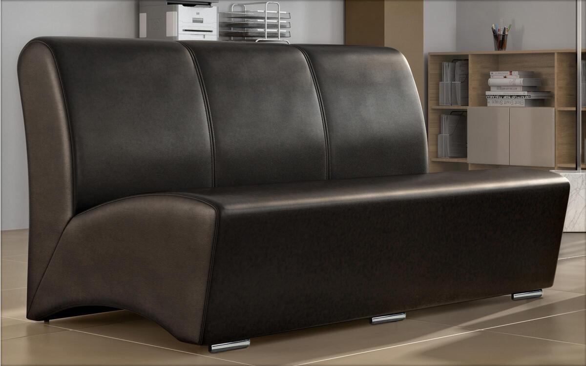 Three-seater sofa Arthur 3843 red