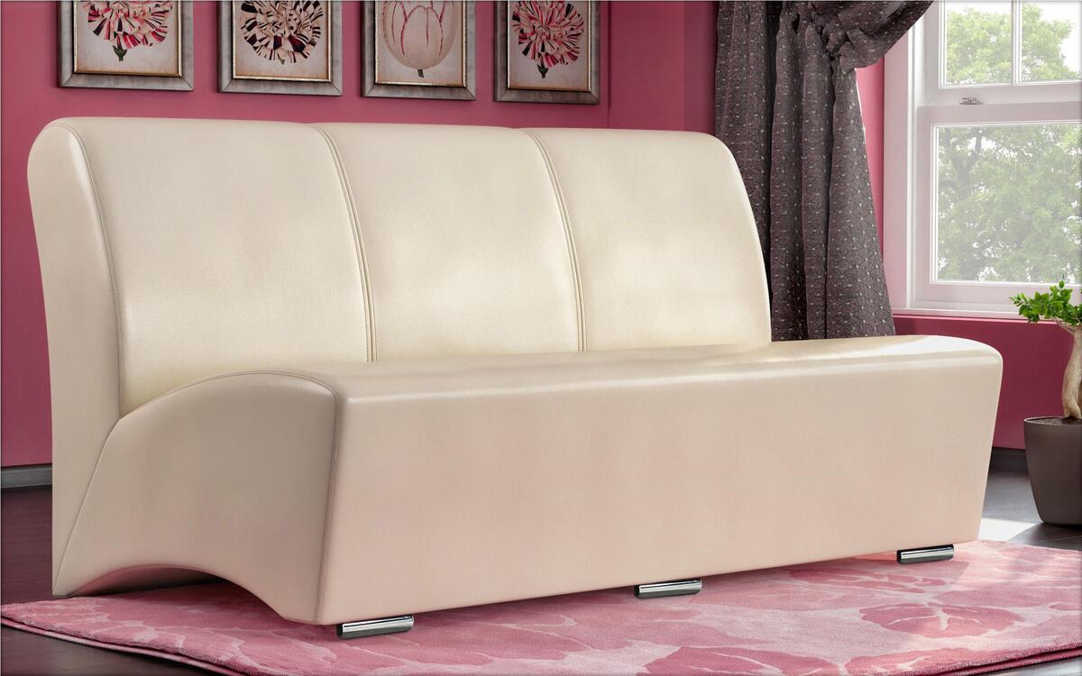 Three-seater sofa Arthur 3843 red