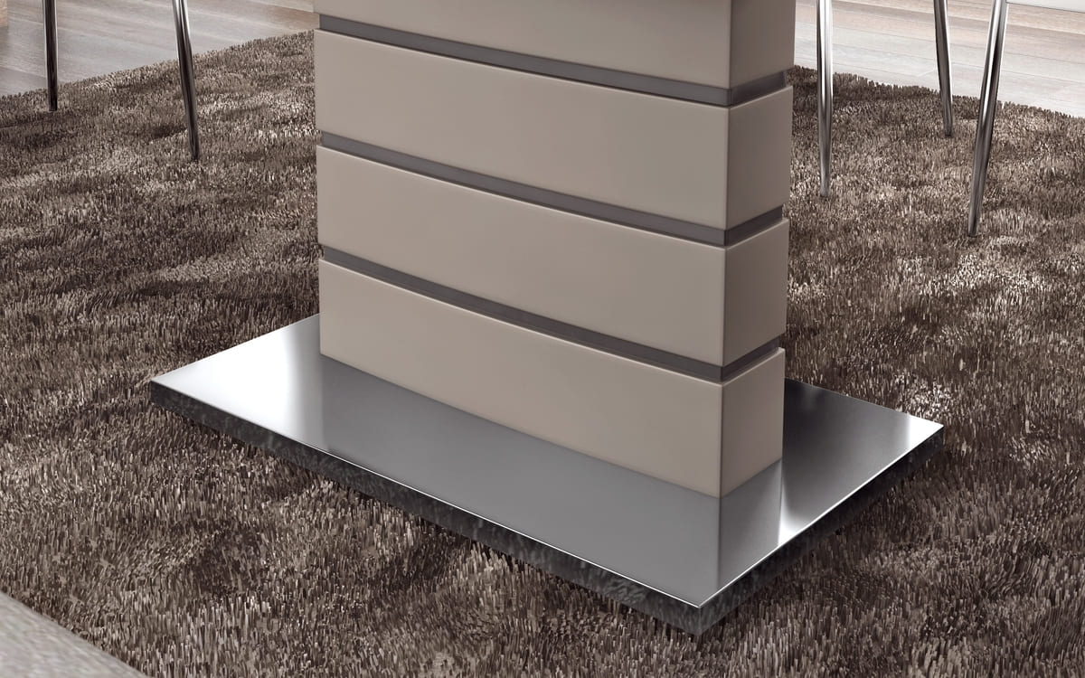Extendable table Malang 3739 light beige + cappuccino