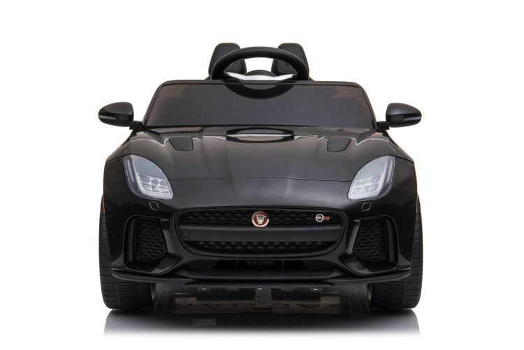 Kids Electric Car Licensed Jaguar F-TYPE SVR Black 12V JAN-5388-BL