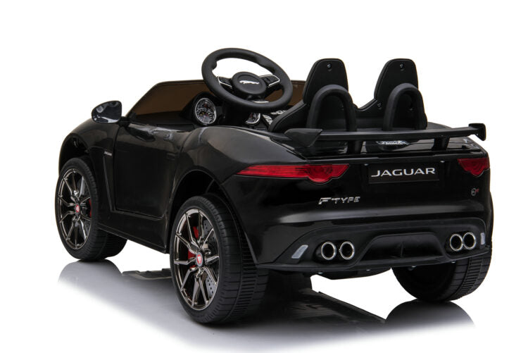 Kids Electric Car Licensed Jaguar F-TYPE SVR Black 12V JAN-5388-BL