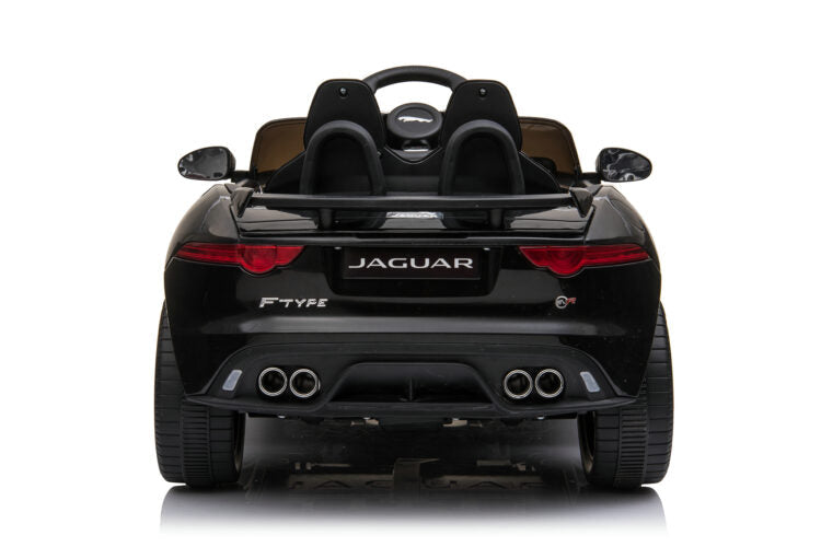 Kids Electric Car Licensed Jaguar F-TYPE SVR Black 12V JAN-5388-BL