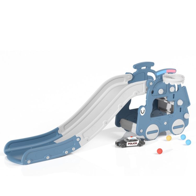 Plastic Slide Police Blue JC01-BLU