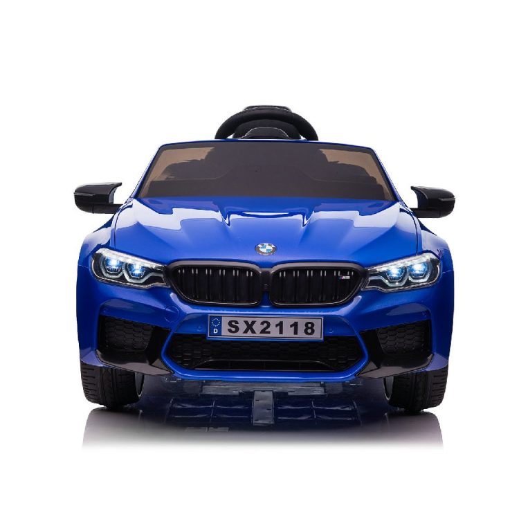 Kids Electric Car Licensed BMW M5 12V Blue 232118-BLU