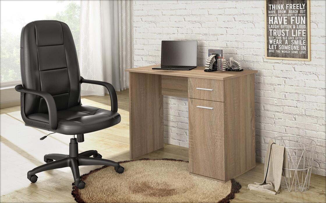 Major L 7124 sonoma oak desk