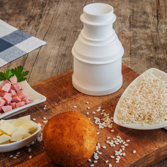 Professional mold for pointed arancini 160 g.