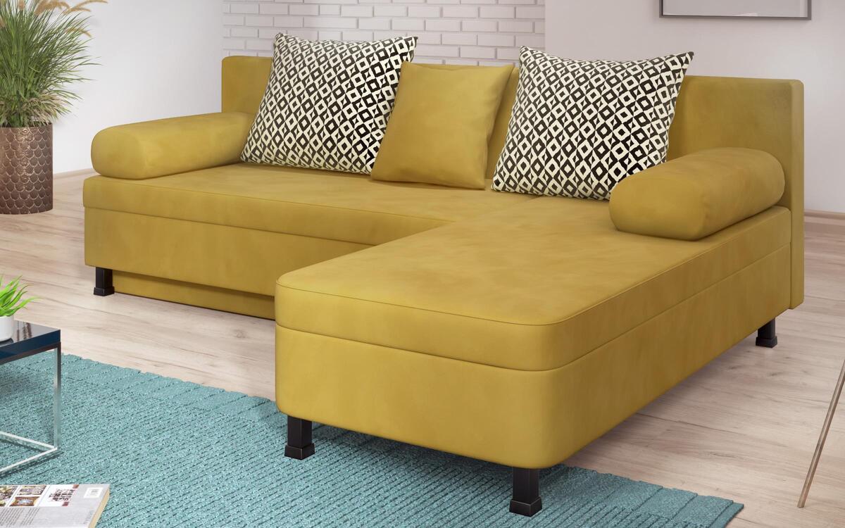 Corner sofa Daniel M 2420 yellow