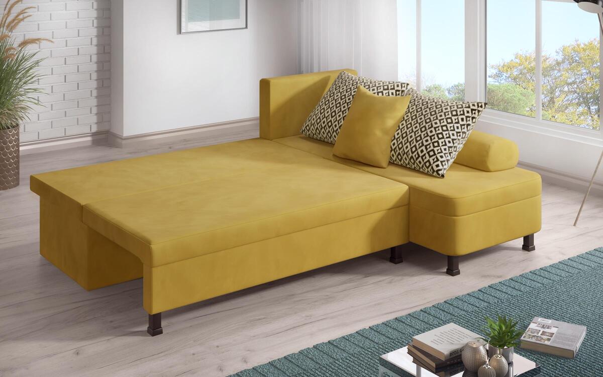 Corner sofa Daniel M 2420 yellow
