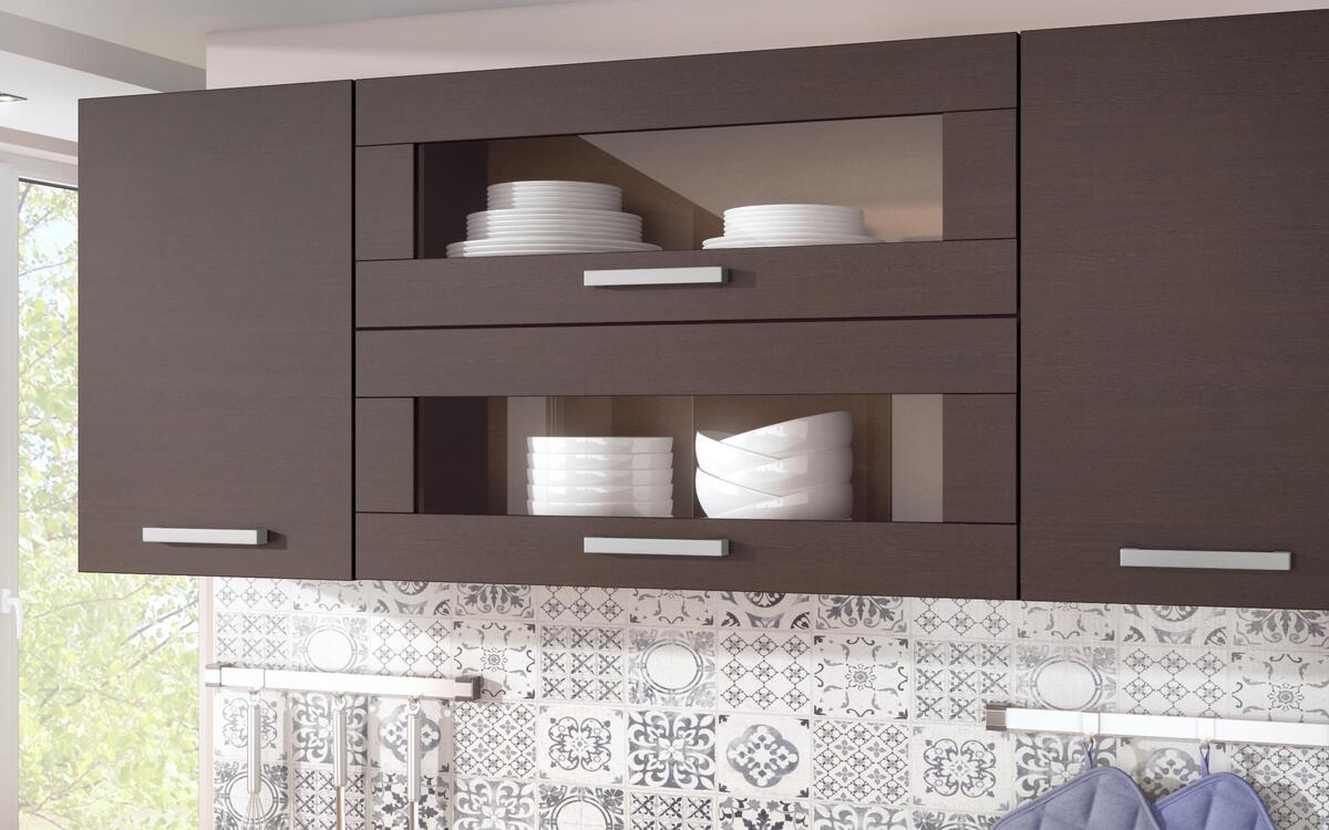 Kitchen composition Darvin 2.00 m. wenge