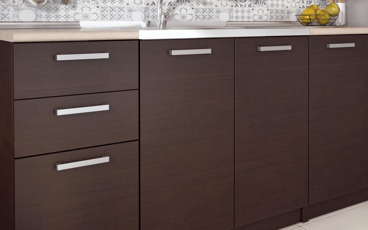 Kitchen composition Darvin 2.00 m. wenge