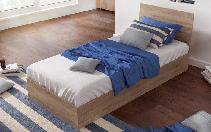 Single bed Drit 90x200 sonoma oak