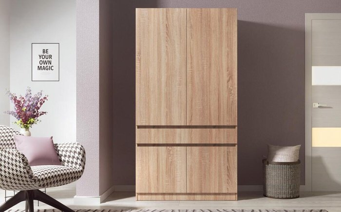 Wardrobe Jessica M 2465 sonoma oak