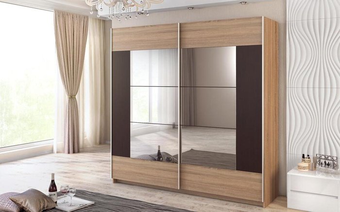 Wardrobe Margaret 4968 sonoma oak + wenge
