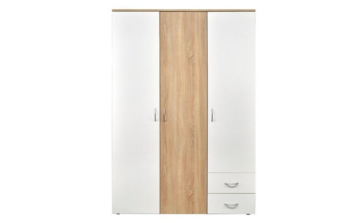 Wardrobe Enzo 8762 white + sonoma oak