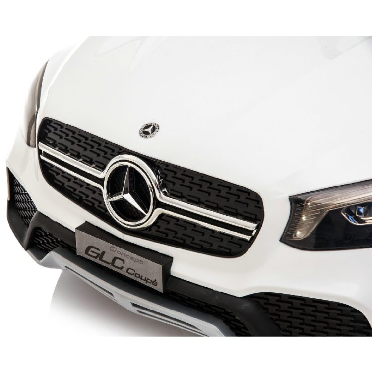 Kids Electric Car Licensed Mercedes-Benz GLC Coupe White 12V