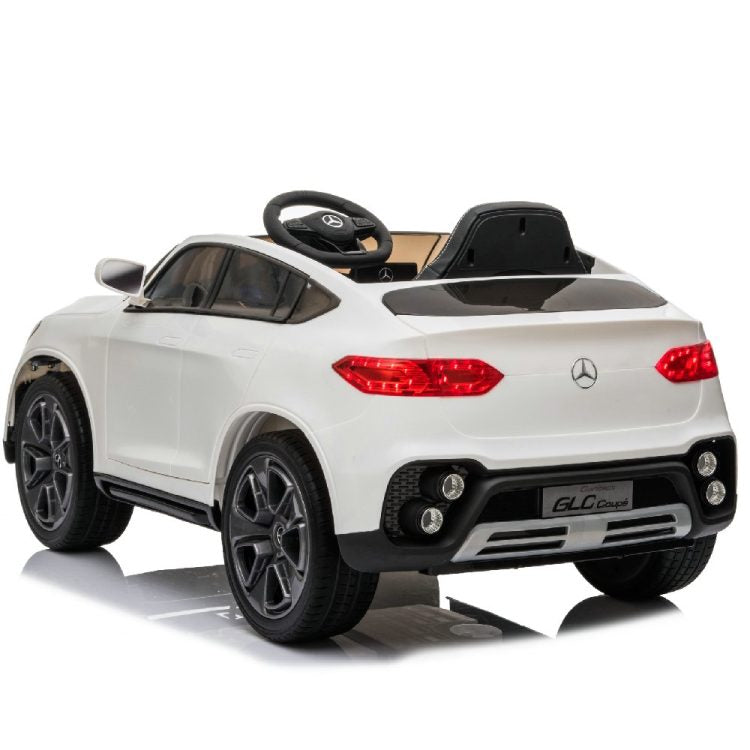Kids Electric Car Licensed Mercedes-Benz GLC Coupe White 12V