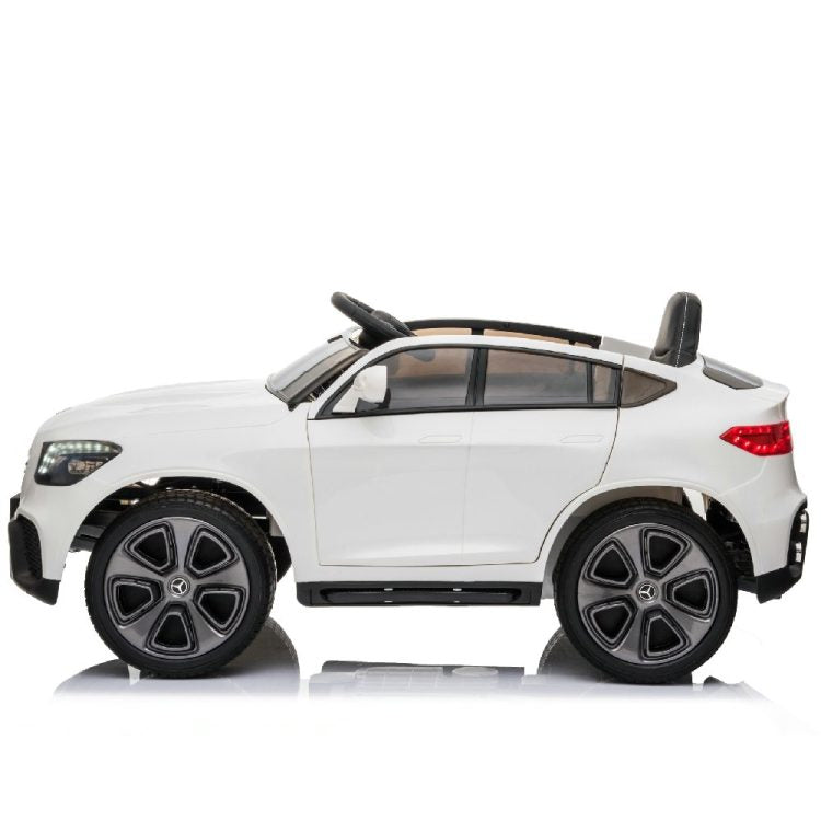 Kids Electric Car Licensed Mercedes-Benz GLC Coupe White 12V