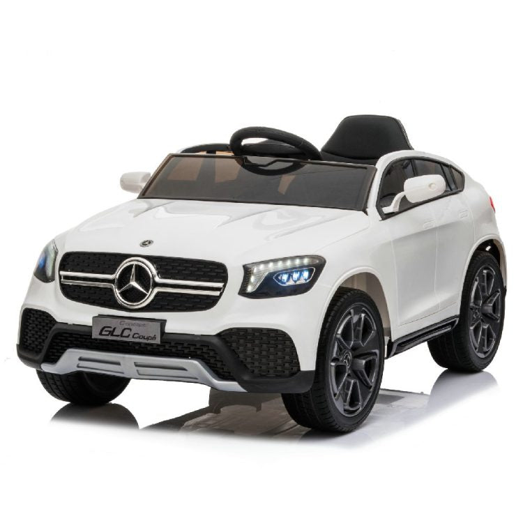 Kids Electric Car Licensed Mercedes-Benz GLC Coupe White 12V