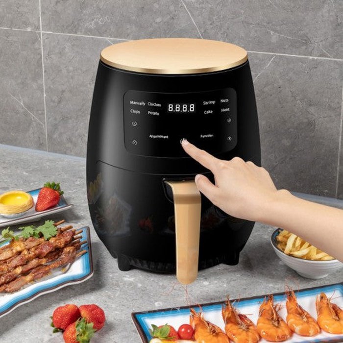 Air Fryer with removable container and touch screen 5L
