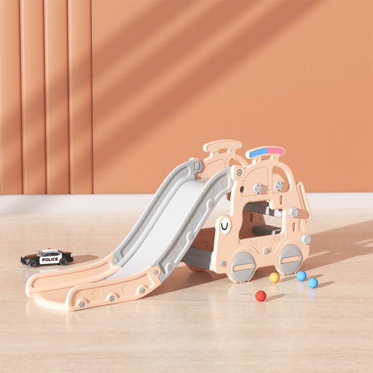 Plastic Slide Police Pink JC01-PN