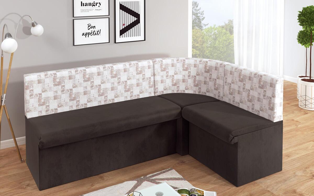 Corner sofa Julia 5430 grey skin