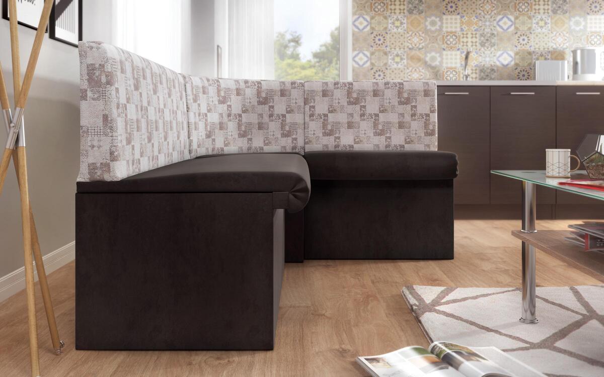 Corner sofa Julia 5430 grey skin